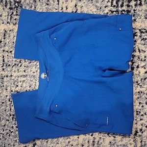Royal blue scrub pants, Healing Hands, Medium